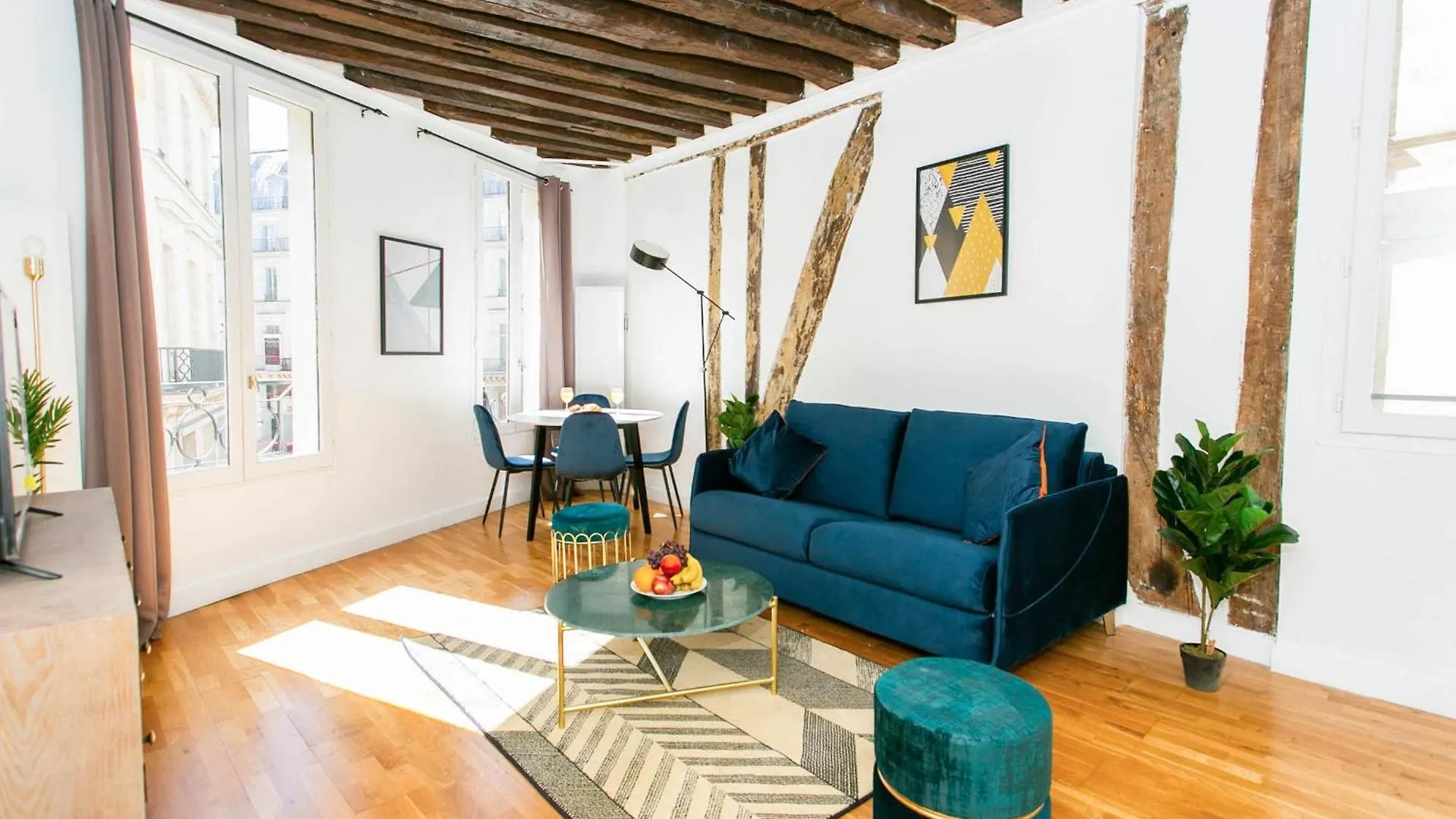 Bnbnova - Le Louvre & Rivoli - 1Br Paryż